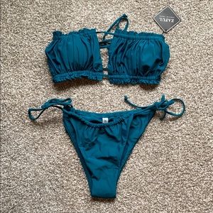 Peacock Blue bikini